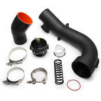 Car Modified 50mm Turbo Intake Pipe Kit for BMW N54 E88 E90, JQG1006-BK