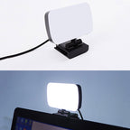 JSK-B1 USB Portable Ten-level Brightness Adjustable Live Conference Desktop LED Fill Light, Color Temperature: 3000-6500K Default Title