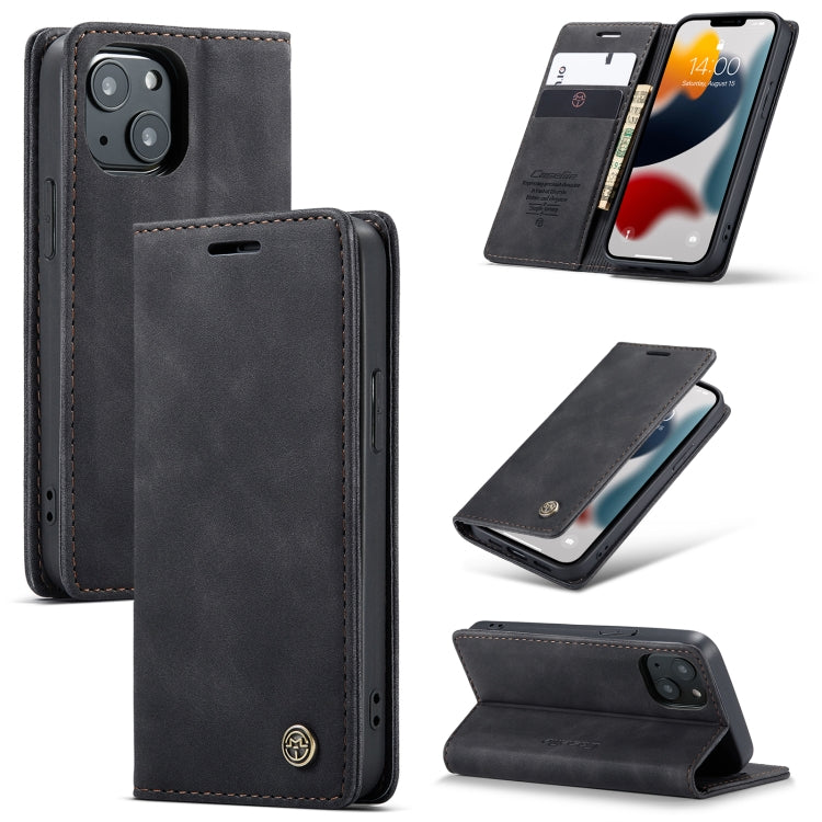 CaseMe-013 Case – Leather (iPhone 13 mini) For iPhone 13 mini Black