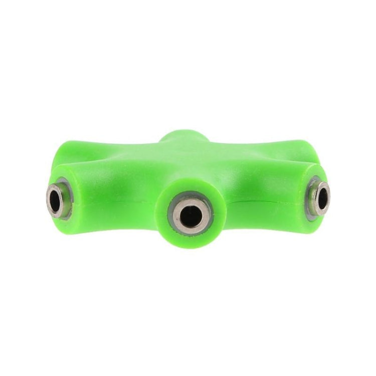 6 in 1 Audio Adapter 3.5mm Jack Multi Port Hub Aux Headphone Splitter Converter – TPU
