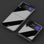 Shockproof Piano Paint Protective Case, For Samsung Galaxy Z Flip3 5G