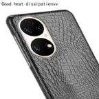 Shockproof Crocodile Texture PC + PU Case – Shockproof, For Huawei P50