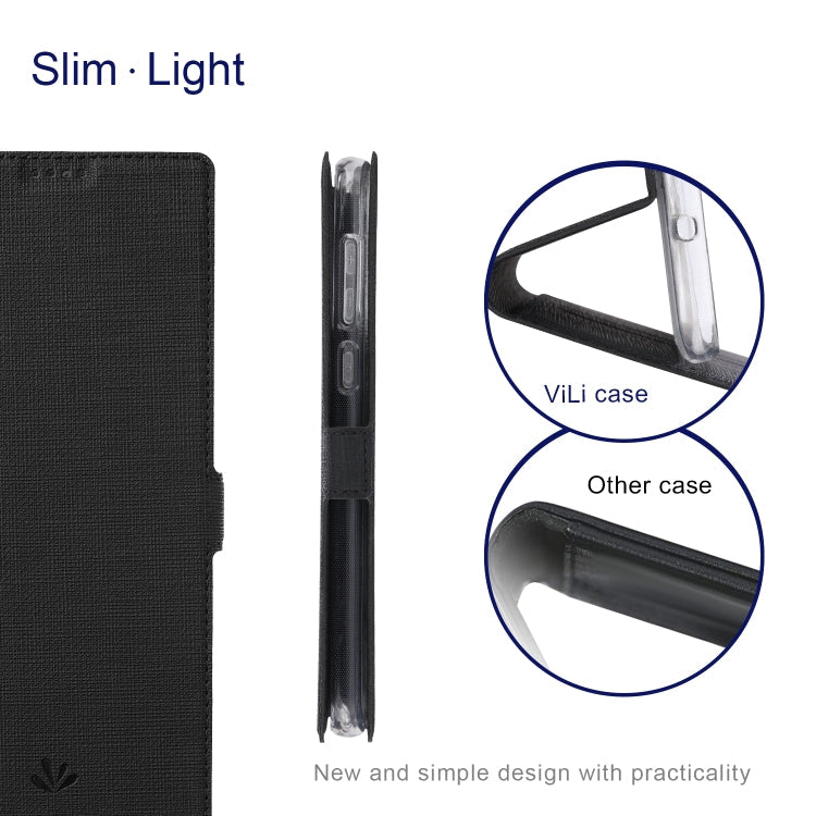 ViLi K Series Shockproof TPU + PU Leather Magnetic Buckle Horizontal Flip Case with Card Slots & Wallet & Holder – Shockproof, Magnetic, Card Slot, For Motorola Moto Edge 20 Lite, For Motorola Moto Edge 20 Pro, For OnePlus Nord 2 5G
