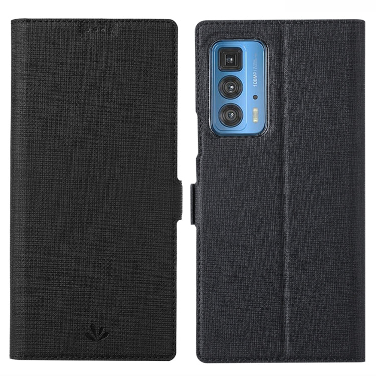 ViLi K Series Shockproof TPU + PU Leather Magnetic Buckle Horizontal Flip Case with Card Slots & Wallet & Holder – Shockproof, Magnetic, Card Slot, For Motorola Moto Edge 20 Lite, For Motorola Moto Edge 20 Pro, For OnePlus Nord 2 5G For Motorola Moto Edge 20 Pro Black