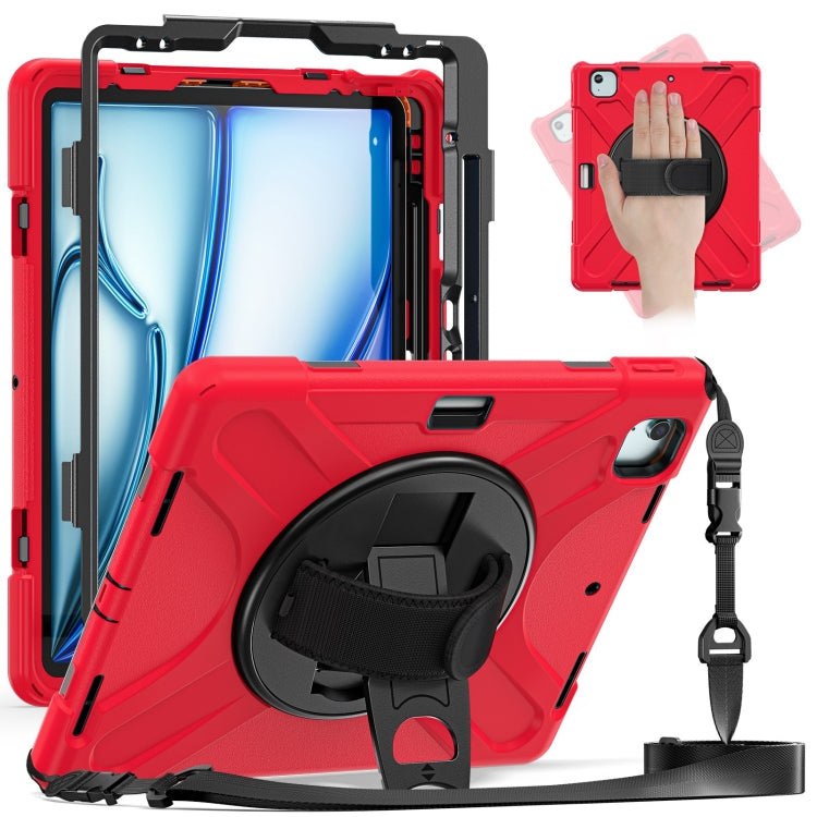 Tablet Case – Silicone (iPad Pro 12) For iPad Pro 12.9 2022 2021 Red