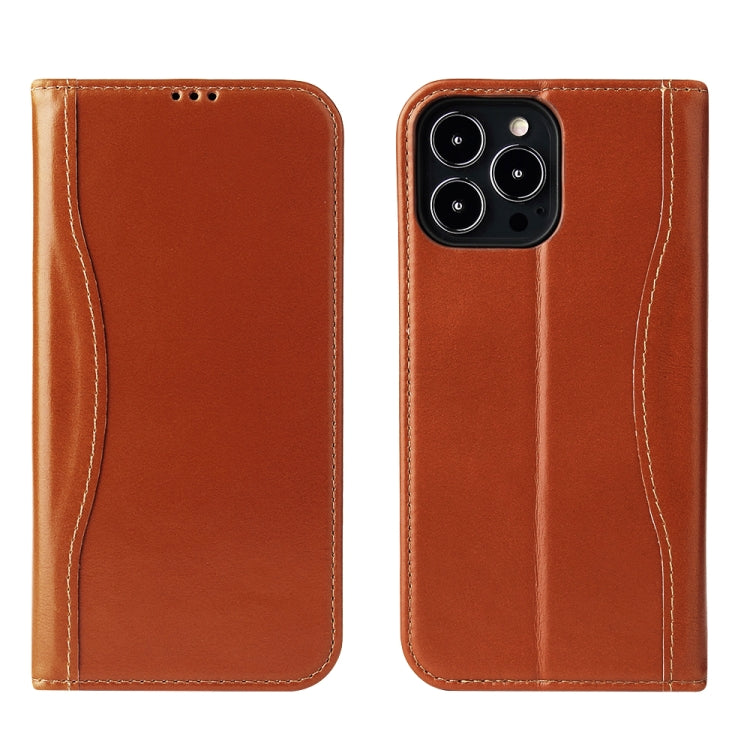 Case – Leather (iPhone 13 mini) #16 For iPhone 13 Pro Brown
