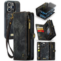 CaseMe-008 Case – Leather (iPhone 13 Pro Max) For iPhone 13 Pro Max Black