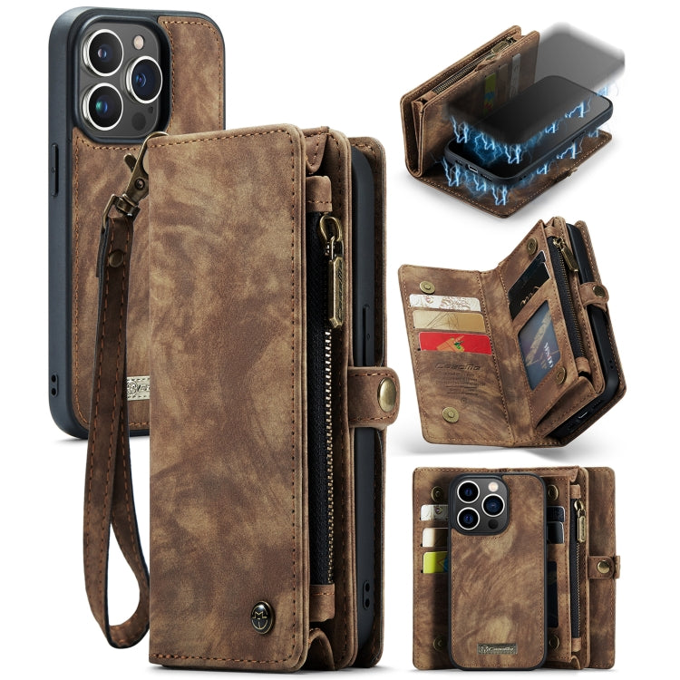 CaseMe-008 Case – Leather (iPhone 13 Pro Max) For iPhone 13 Pro Max Brown