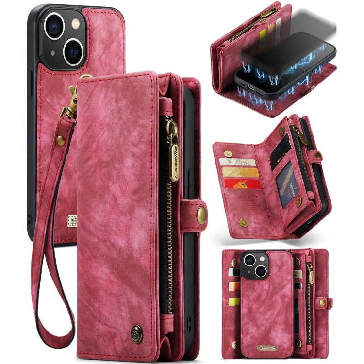 CaseMe-008 Case – Leather (iPhone 13 Pro Max) For iPhone 13 mini Red