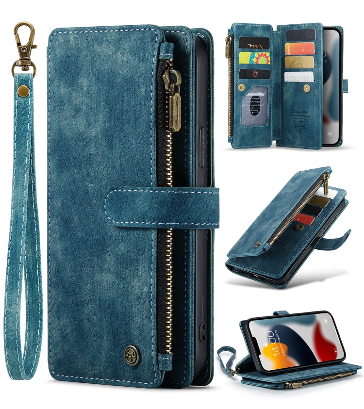 CaseMe-C30 Case – Leather (iPhone 13 Pro Max) For iPhone 13 Pro Blue