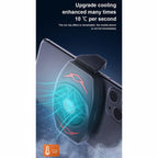 X-13 Snap-type Silent Cold Wind Mobile Phone Radiator for Mobile Phones within 90mm Width, X-13 – Durable Build, Easy to Use