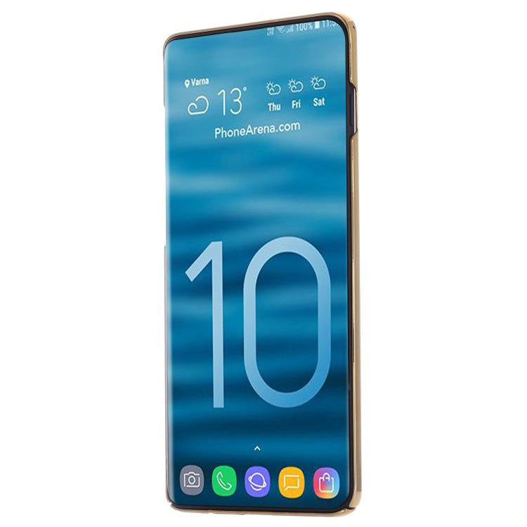GEBEI Shockproof Plating PC Protective Case, For Galaxy S10e, For Galaxy S10, For Galaxy S10+