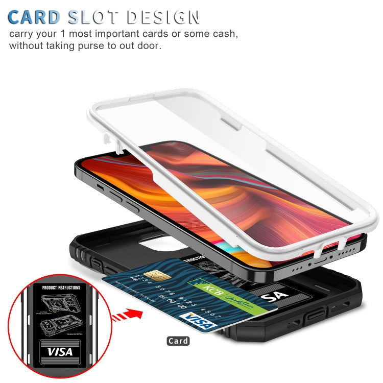 Sliding Camera Cover Design TPU + PC Protective Case with 360 Degree... (iPhone 13 mini)