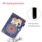 3D Embossing Pattern Horizontal Flip Leather Case with Holder & Card Slots & Wallet, For Galaxy Tab A 8.0 (2019) T290, For Galaxy Tab A 10.1 T580, For Galaxy Tab A 10.1 (2019) T510, For Galaxy Tab S5e T720