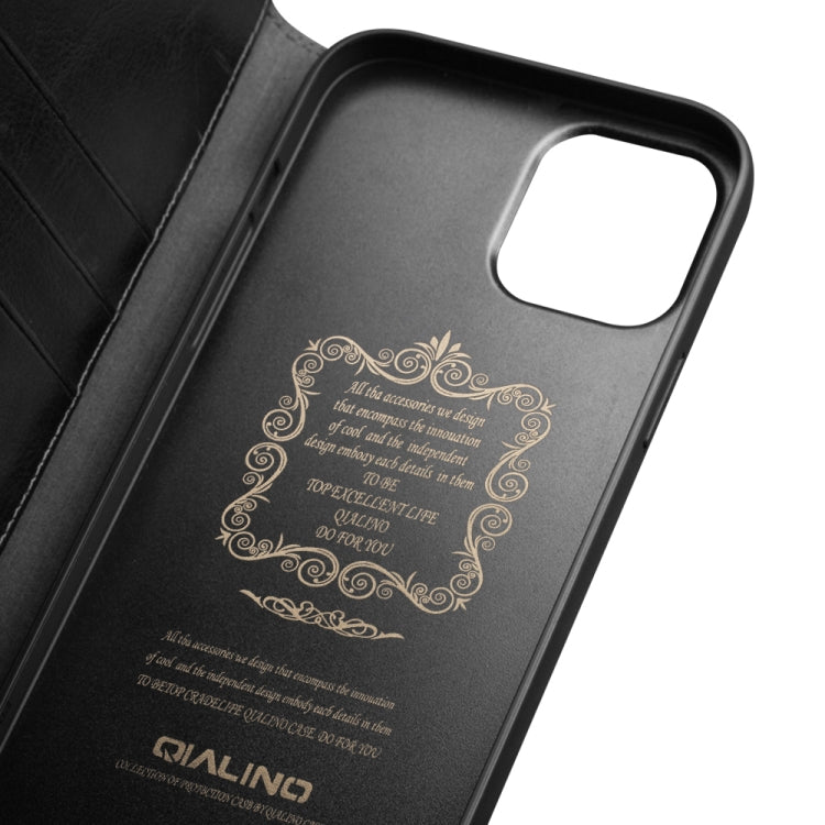 QIALINO Case – Leather (iPhone 13)