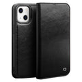QIALINO Case – Leather (iPhone 13) For iPhone 13 Black