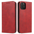 Case – Leather, Magnetic (iPhone 13 mini) #6 For iPhone 13 mini Red