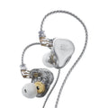 KZ ZAS 16-unit Ring Iron In-ear Wired Earphone,, ZAS Standard Version(White), ZAS Standard Version(Black), ZAS Mic Version(White), ZAS Mic Version(Black) ZAS Standard Version(White) White