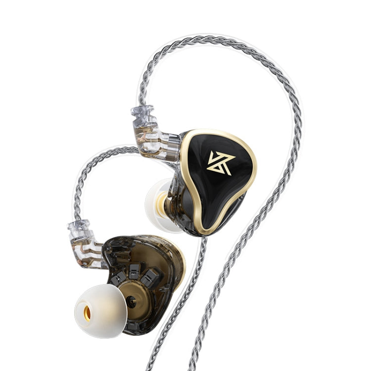 KZ ZAS 16-unit Ring Iron In-ear Wired Earphone,, ZAS Standard Version(White), ZAS Standard Version(Black), ZAS Mic Version(White), ZAS Mic Version(Black) – Magnetic ZAS Standard Version(Black) Black