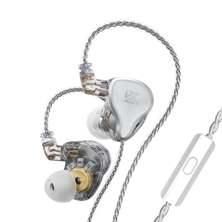 KZ ZAS 16-unit Ring Iron In-ear Wired Earphone,, ZAS Standard Version(White), ZAS Standard Version(Black), ZAS Mic Version(White), ZAS Mic Version(Black) – Magnetic ZAS Mic Version(White) White