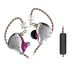 KZ ZS10 Pro 10-unit Ring Iron Gaming In-ear Wired Earphone,, ZS10 Pro Standard Version(Purple), ZS10 Pro Mic Version(Black), ZS10 Pro Standard Version(Diamond Blue), ZS10 Pro Mic Version(Blue), ZS10 Pro Mic Version(Streamer Blue)                       ...