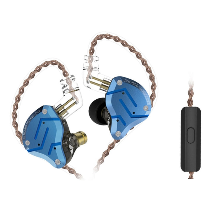 KZ ZS10 Pro 10-unit Ring Iron Gaming In-ear Wired Earphone,, ZS10 Pro Standard Version(Purple), ZS10 Pro Mic Version(Black), ZS10 Pro Standard Version(Diamond Blue), ZS10 Pro Mic Version(Blue), ZS10 Pro Mic Version(Streamer Blue)                       ...