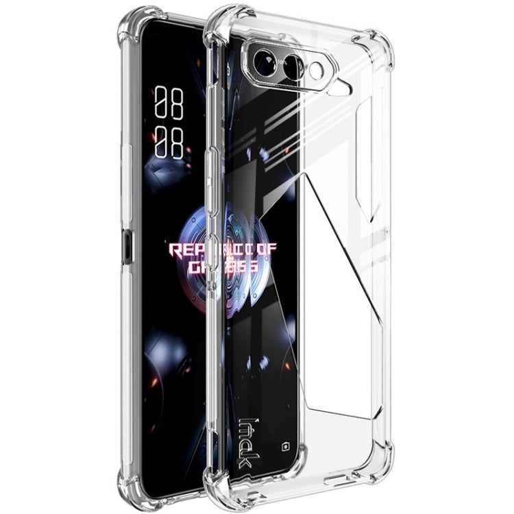 IMAK All Coverage Shockproof Airbag TPU Case, For Asus ROG Phone 5 Pro / 5s Pro, For Samsung Galaxy A22 5G, For Samsung Galaxy A22 4G For Asus ROG Phone 5 Pro 5s Pro Transparent