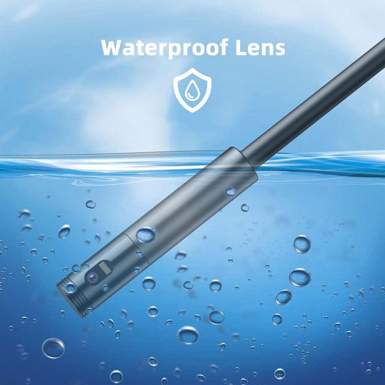 Y19 8mm Dual Lens Hand-held Hard-wire Endoscope with 4.3-inch IPS Color LCD Screen, 2m, 3.5m, 5m, 10m