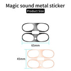Bluetooth Earphones – Wireless Bluetooth Earphone Magic Sound Metal Protective Sticker, For...