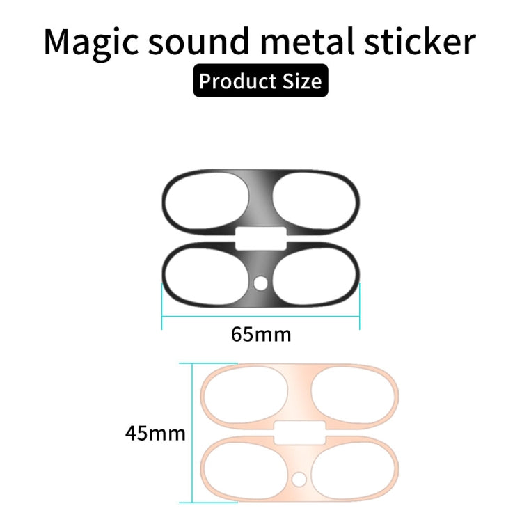 Bluetooth Earphones – Wireless Bluetooth Earphone Magic Sound Metal Protective Sticker, For...