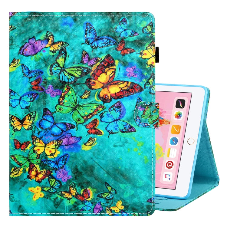 Case – Leather (iPad Air) #4 For iPad Air Air 2 iPad 9.7 Green Butterfly