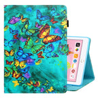 Case – Leather (iPad Air) #4 For iPad Air Air 2 iPad 9.7 Green Butterfly