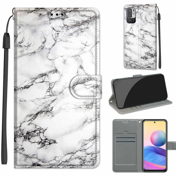 Voltage Coloured Drawing Magnetic Clasp Horizontal Flip PU Leather Case with Holder & Card Slots – Magnetic, Card Slot, Flip, For Xiaomi Redmi Note 10 5G