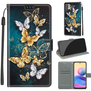 C20 Gold Silver Flying Butterflies