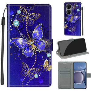C11 Blue Golden Chain Butterflies