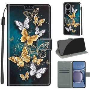 C20 Gold Silver Flying Butterflies