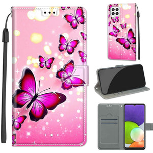 C03 Gradient Pink Flying Butterflies