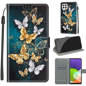 C20 Gold Silver Flying Butterflies