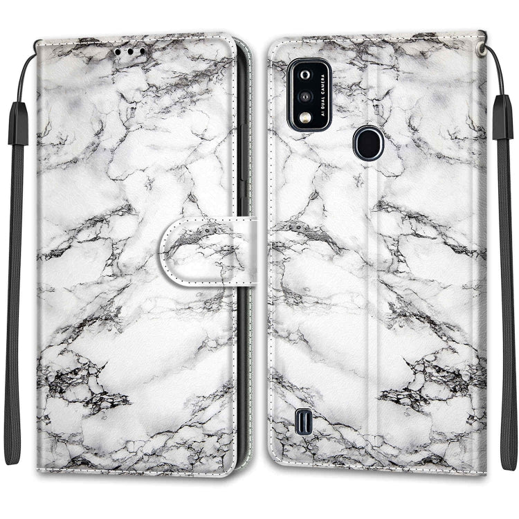 Voltage Coloured Drawing Magnetic Clasp Horizontal Flip PU Leather Case with Holder & Card Slots – Magnetic, Card Slot, Flip, For ZTE Blade A51