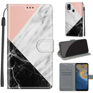 C07 Pink White Black