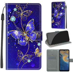 C11 Blue Golden Chain Butterflies