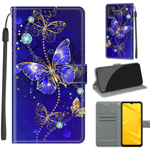 C11 Blue Golden Chain Butterflies