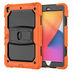 Shockproof Colorful Silica Gel + PC Protective Case with Holder & Shoulder Strap – Shockproof, For iPad 10.2 2021 / 2020 / 2019, For Samsung Galaxy A7 Lite T220 / T225
