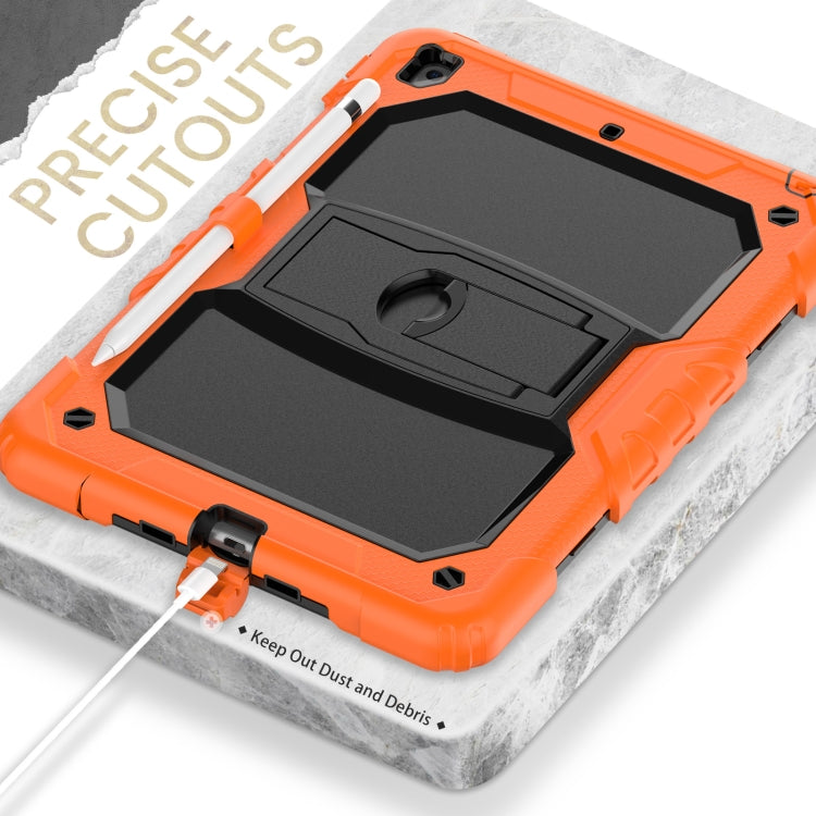 Shockproof Colorful Silica Gel + PC Protective Case with Holder & Shoulder Strap – Shockproof, For iPad 10.2 2021 / 2020 / 2019, For Samsung Galaxy A7 Lite T220 / T225