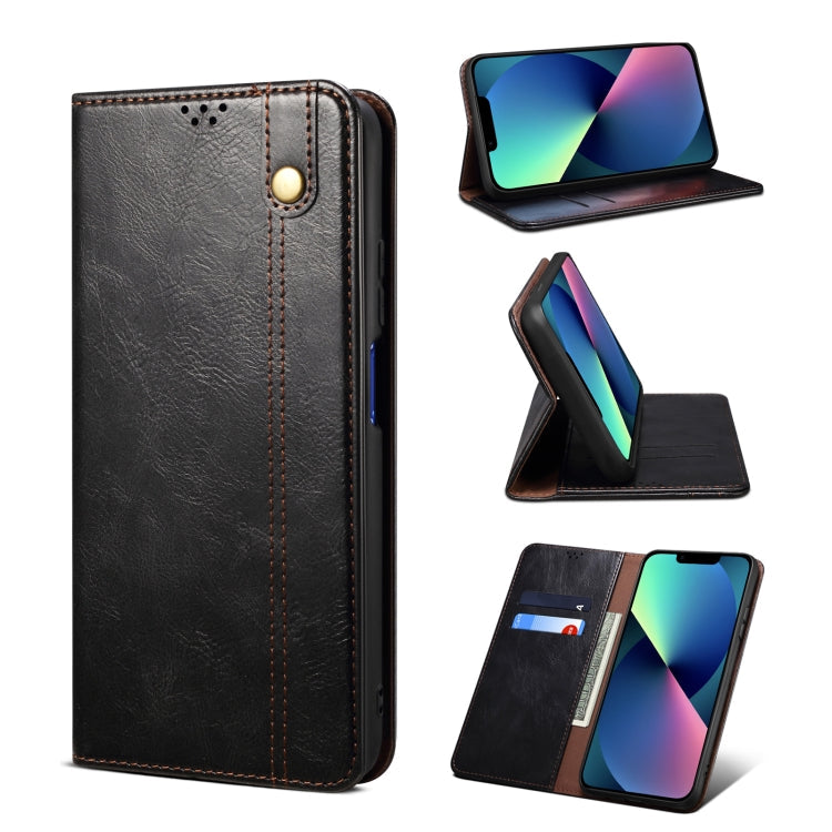 Case – Leather (iPhone 13) #7 For iPhone 13 Black