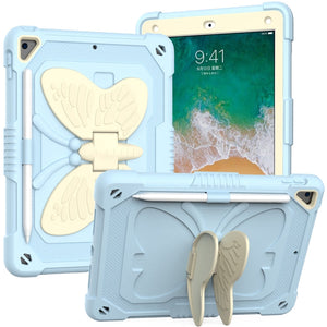 Beige + Ice Crystal Blue
