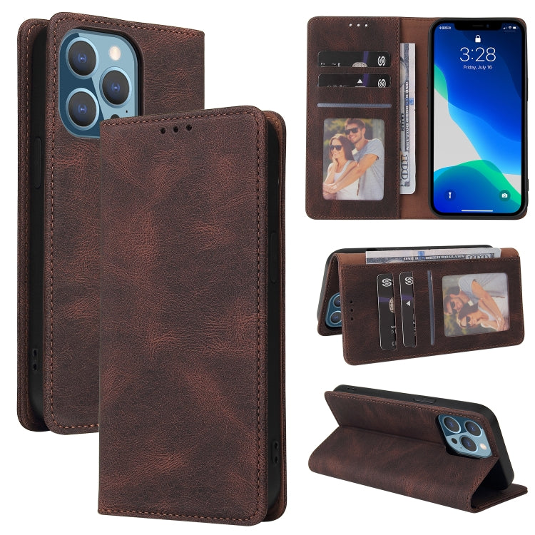 Case – Leather (iPhone 13 Pro Max) #5 For iPhone 13 Pro Max Brown