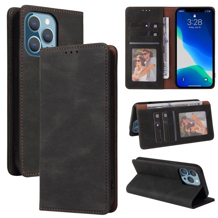Case – Leather (iPhone 13 Pro Max) #5 For iPhone 13 Pro Black