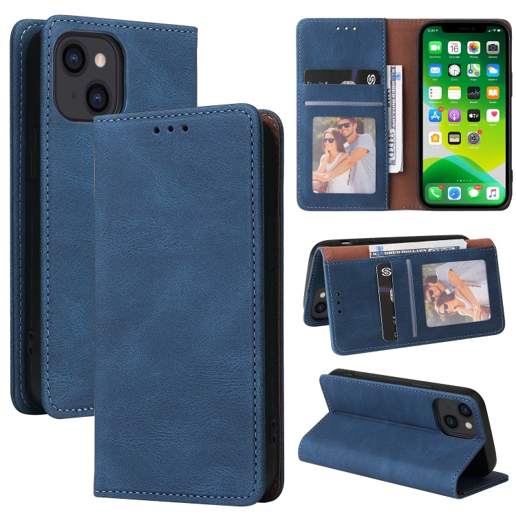 Case – Leather (iPhone 13 Pro Max) #5 For iPhone 13 mini Blue