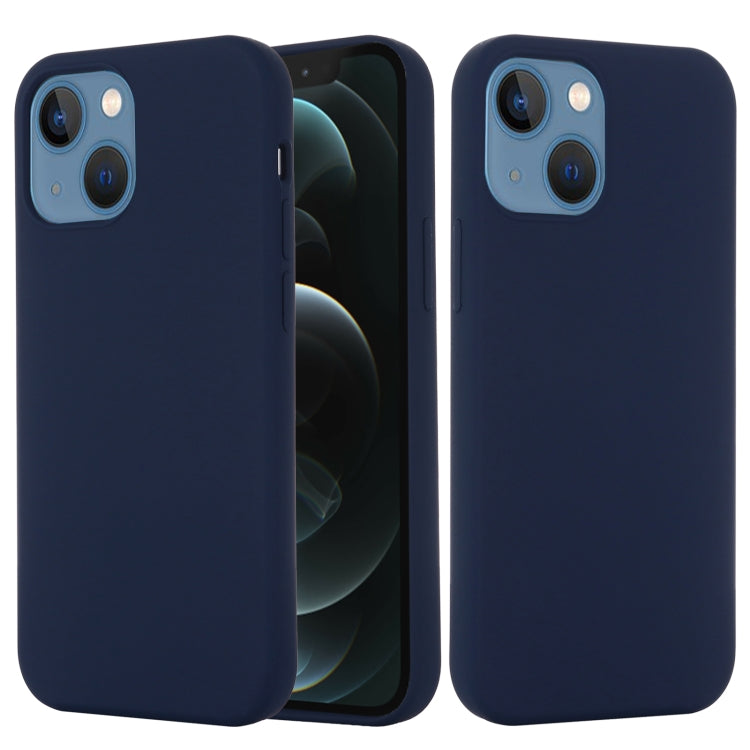 Case – Shockproof, Silicone, Magnetic (iPhone 13 mini) For iPhone 13 Navy Blue